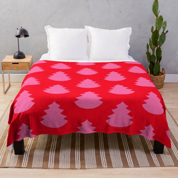 Item preview, Pink Tree on Red designed and sold by OneThreeSix.