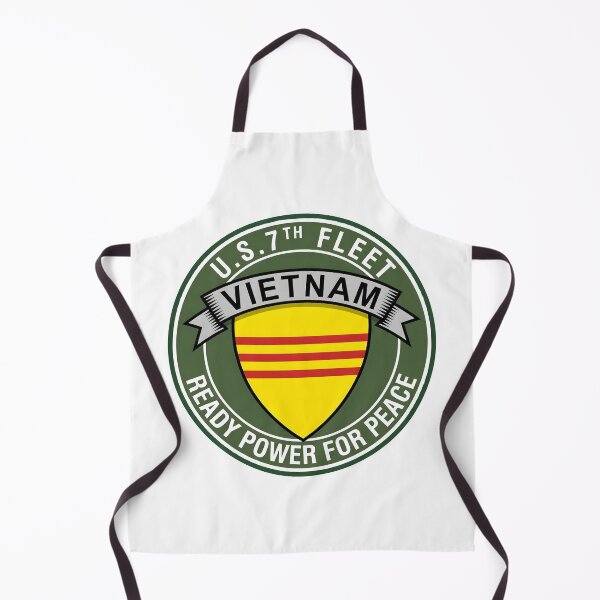 Item preview, U.S. 7th Fleet Vietnam Military Patch designed and sold by CharlieDesings.