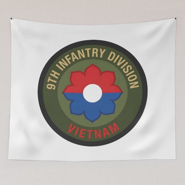 Item preview, 9th Infantry Division Vietnam Military Patch designed and sold by CharlieDesings.