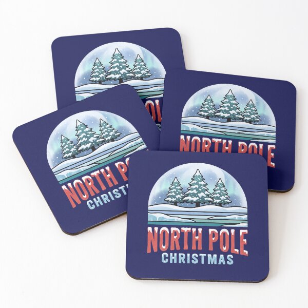 Item preview, North Pole Christmas Vintage Winter Wonderland designed and sold by Milasneeze.