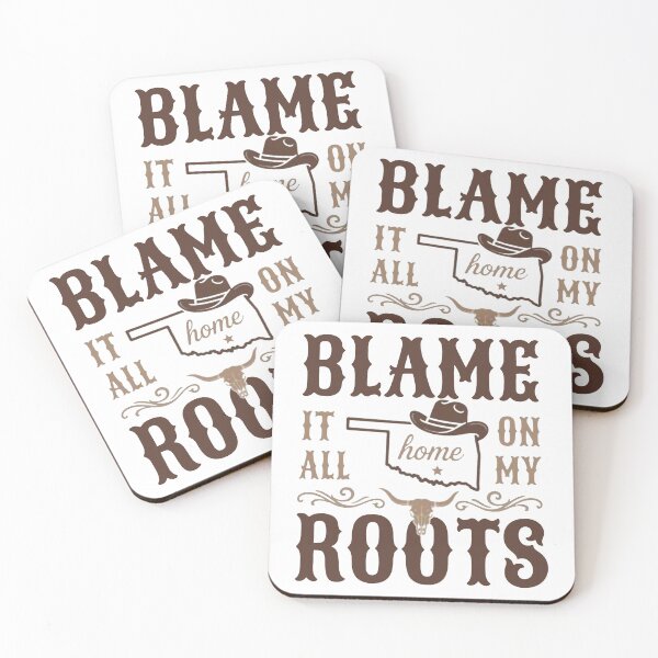 Item preview, Blame It All On My Roots - Cowboy Boot - Country Music   designed and sold by IdrisTalbot.