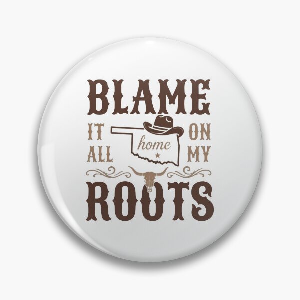 Item preview, Blame It All On My Roots - Cowboy Boot - Country Music   designed and sold by IdrisTalbot.