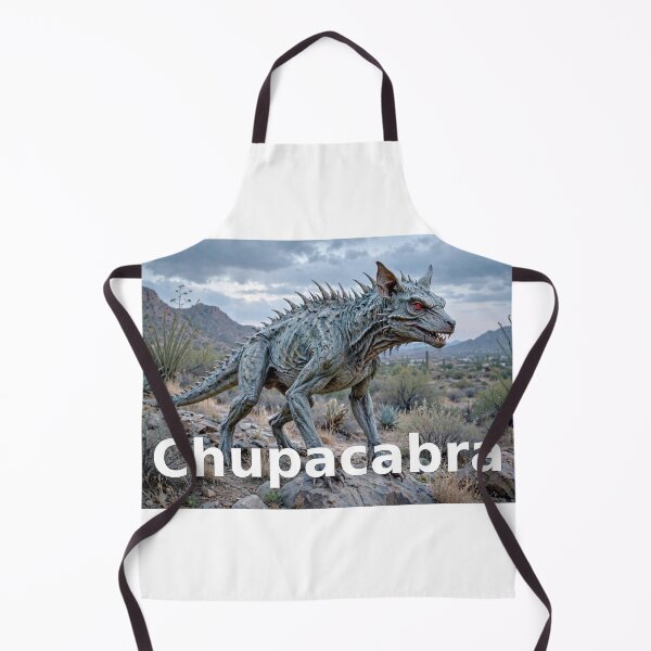Item preview, Chupacabra — Desert Cryptid with Red Eyes at Dusk designed and sold by Stevercortinas.