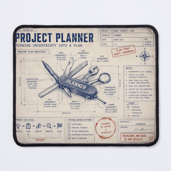 Item preview, Project Planner – The Ultimate Multitasking Tool designed and sold by Eng-Art.