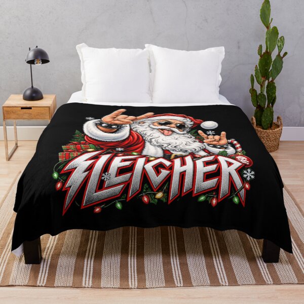 Item preview, Rockin' Santa with Sleigh and Gifts designed and sold by rafaeltto.