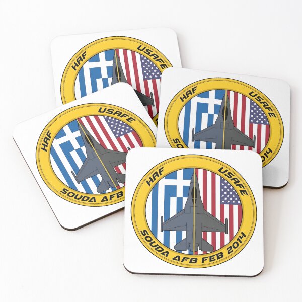 Item preview, HAF and USAFE Souda AFB Feb 2014 Military Patch    designed and sold by CharlieDesings.