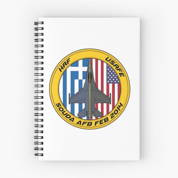 Item preview, HAF and USAFE Souda AFB Feb 2014 Military Patch    designed and sold by CharlieDesings.