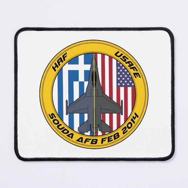 Item preview, HAF and USAFE Souda AFB Feb 2014 Military Patch    designed and sold by CharlieDesings.