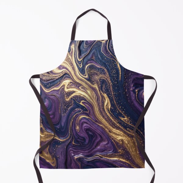 Item preview, Purple Gold Fluid Art designed and sold by AnnArtshock.