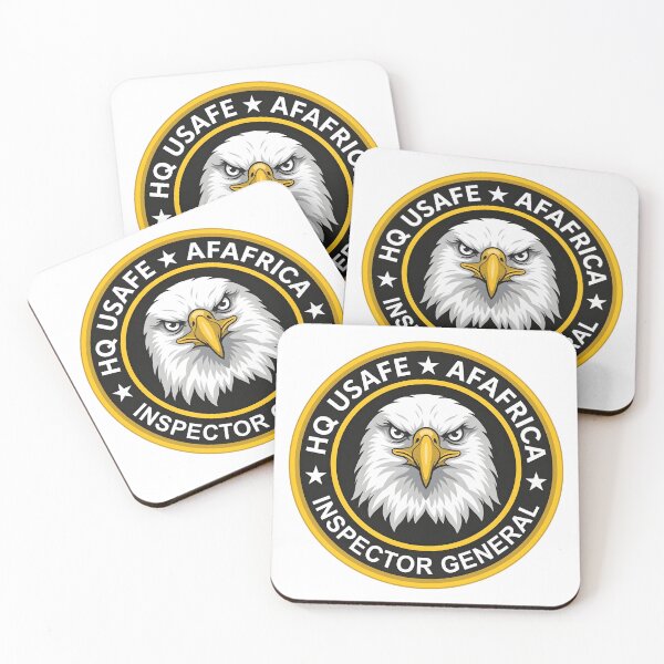 Item preview, HQ USAFE AFAFRICA Inspector General Military Patch    designed and sold by CharlieDesings.