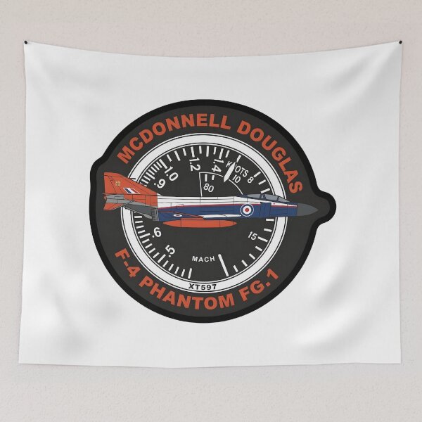 Item preview, McDonnell Douglas F-4 Phantom FG.1 Military Patch    designed and sold by CharlieDesings.