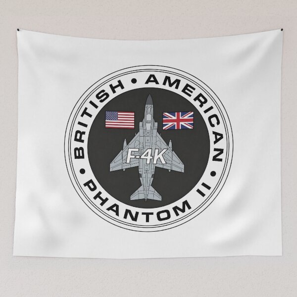 Item preview, British American F-4K Phantom II Military Patch    designed and sold by CharlieDesings.