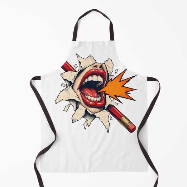 Item preview, Unfortunately I Don't Think Before I Speak — Mouth Through Draft Paper designed and sold by UrbanCanvvas.