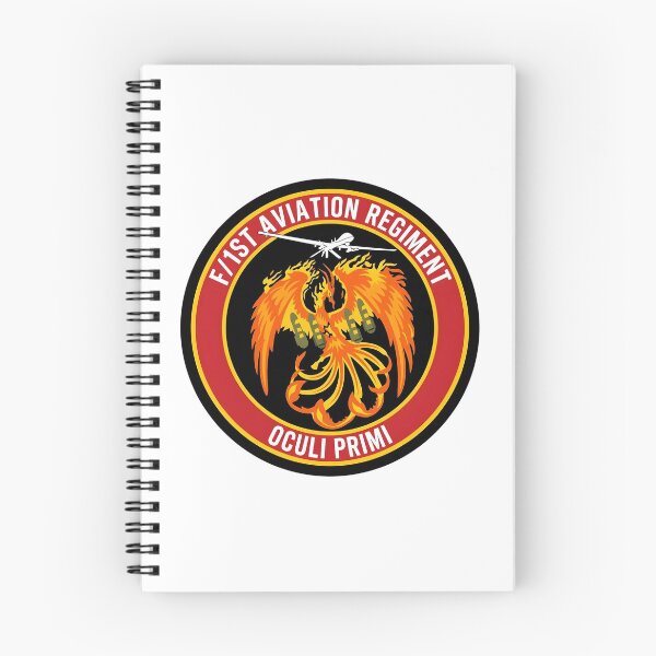 Item preview, F/1st Aviation Regiment Oculi Primi Military Patch    designed and sold by CharlieDesings.