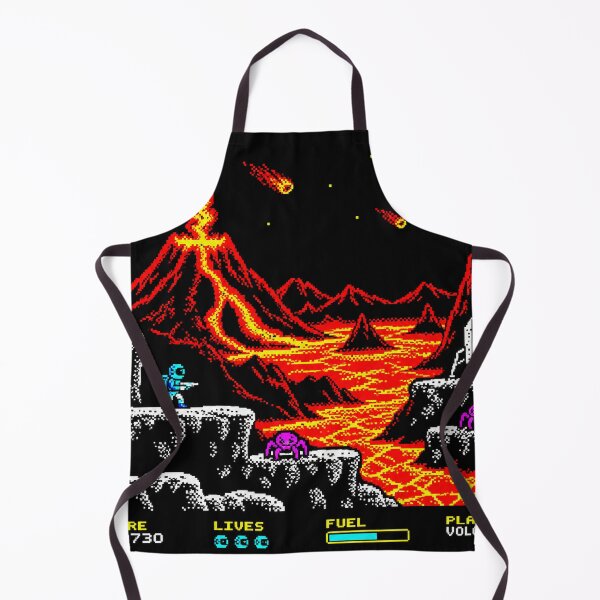 Item preview, Volcanic Planet – Retro 8-Bit Pixel Art Sci-Fi Adventure designed and sold by compugrove.
