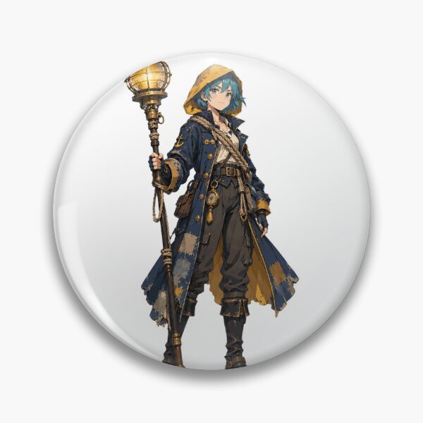 Artikelvorschau, Lighthouse Storm Keeper Original Anime Art entworfen und verkauft von AnimeOrbit.