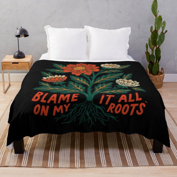Item preview, Blame It All On My Roots - Cowboy Boot - Country Music designed and sold by IdrisTalbot.