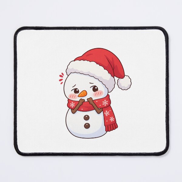 Item preview, Cute Kawaii Christmas Snowman designed and sold by odkocreative.