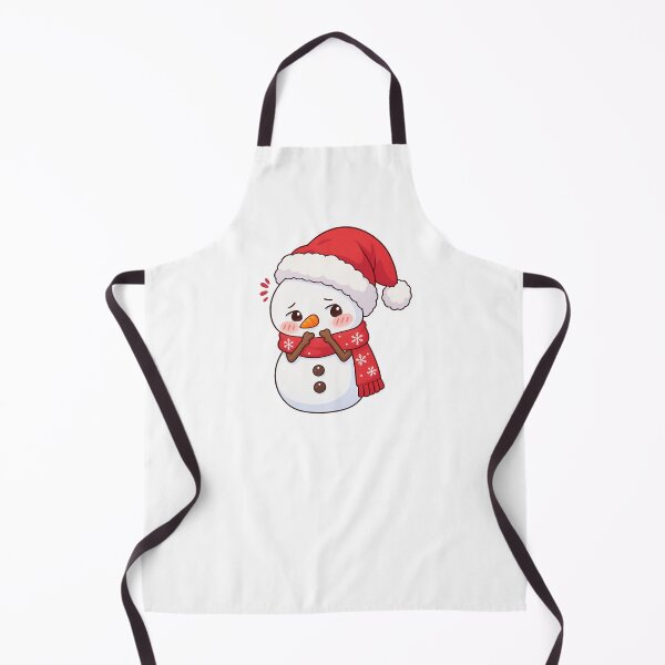 Item preview, Cute Kawaii Christmas Snowman designed and sold by odkocreative.