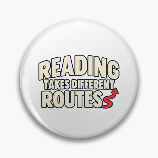 Aperçu de l'œuvre Dyslexia Support — Reading Takes Different Routes — Reading Path Type créée et vendue par UrbanCanvvas.
