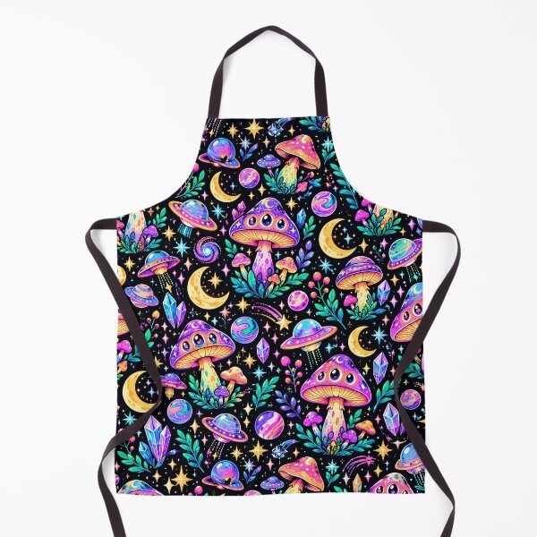 Item preview, Cute Alien Mushroom Cosmic Creature Garden designed and sold by Thai Vibe Studio.