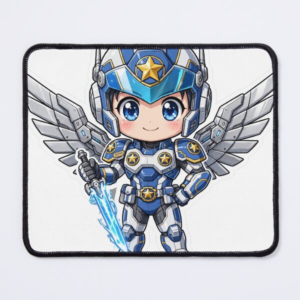 Item preview, Alpha Star Enforcer Classic Anime Chibi Sticker - Mobile Legends Fan Art designed and sold by Lesley D.