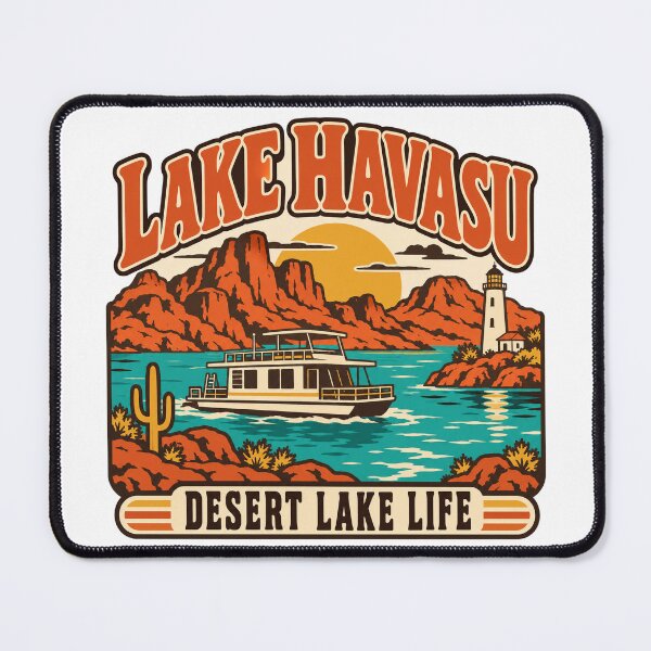 Item preview, Lake Havasu Gift - Desert Lake Life designed and sold by RedRubyBubble.