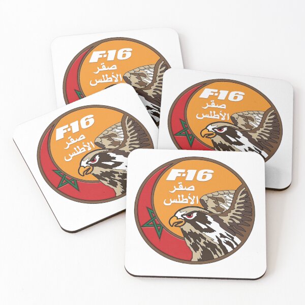 Item preview, Royal Moroccan Air Force F-16 Viper Falcon Military Patch    designed and sold by CharlieDesings.