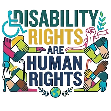 Artwork thumbnail, Disability Rights Are Human Rights by Zbixu