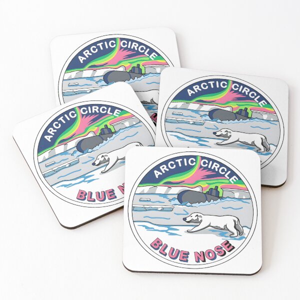 Item preview, Arctic Circle Blue Nose Submarine Military Patch    designed and sold by CharlieDesings.