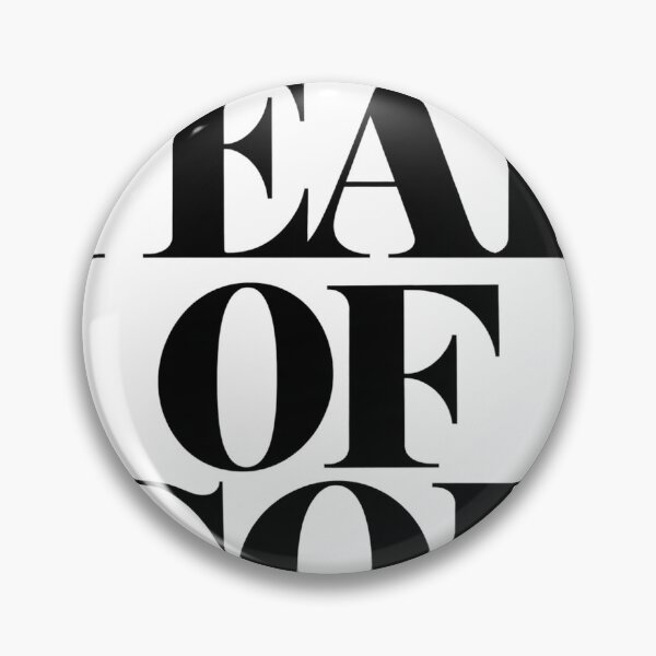 Item preview, Fear of God Black Serif Typography designed and sold by JAZZY-DESIGN.