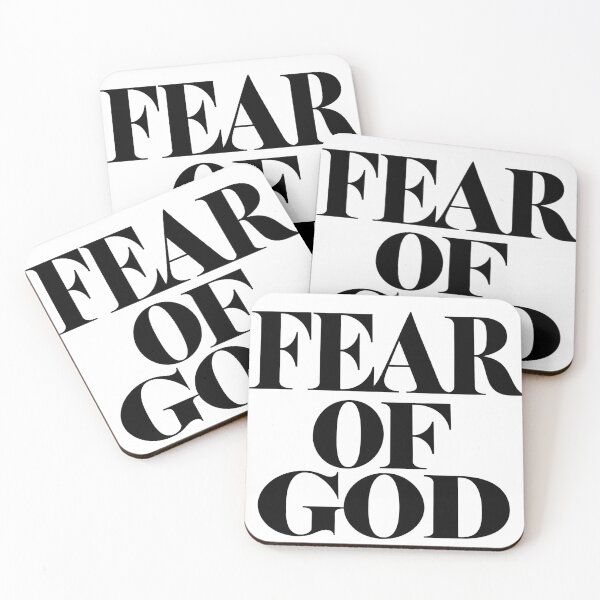 Item preview, Fear of God Black Serif Typography designed and sold by JAZZY-DESIGN.