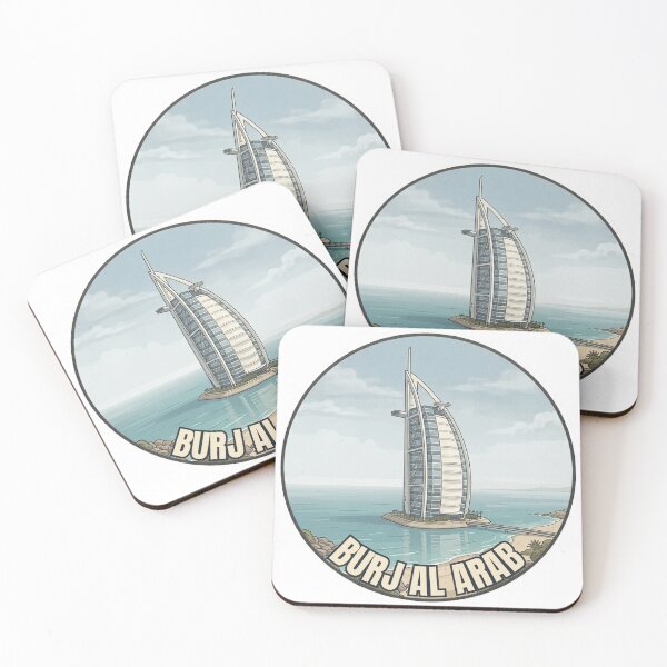 Item preview, Burj Al Arab Travel Badge – Dubai UAE Vintage Souvenir designed and sold by DesignMaxa.