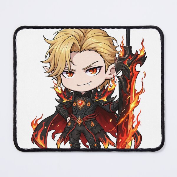 Item preview, Alucard Fiery Inferno Classic Anime Chibi Sticker - Mobile Legends Fan Art designed and sold by Lesley D.