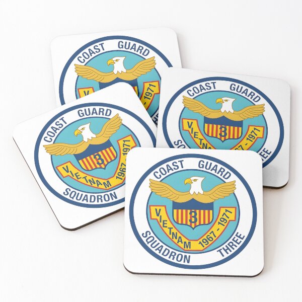 Item preview, Coast Guard Squadron Three Vietnam 1967-1971 Military Patch    designed and sold by CharlieDesings.