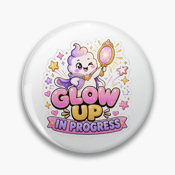 Item preview, Glow Up Gift - In Progress designed and sold by RedRubyBubble.