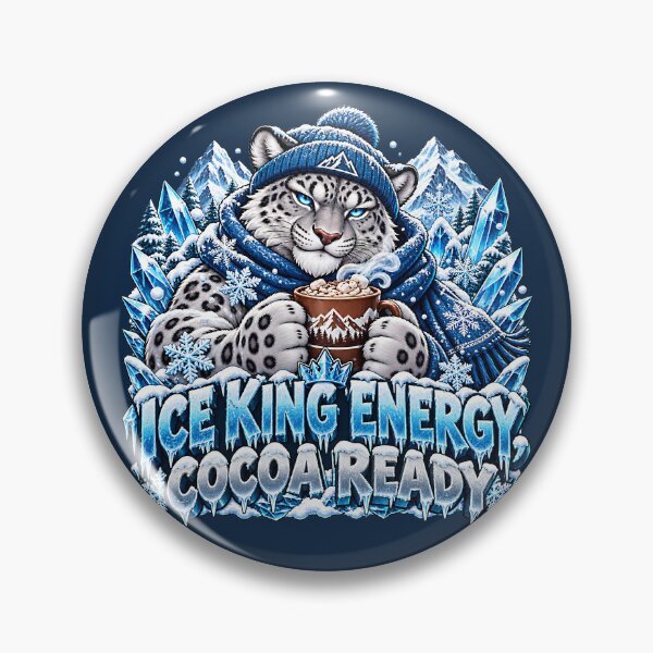 Item preview, Ice King Energy Cocoa Ready Snow Leopard designed and sold by M. Mamdouh Artworks.