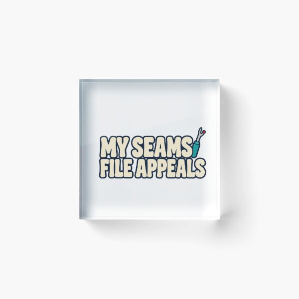 Item preview, Sewist Wordplay — My Seams File Appeals designed and sold by UrbanCanvvas.