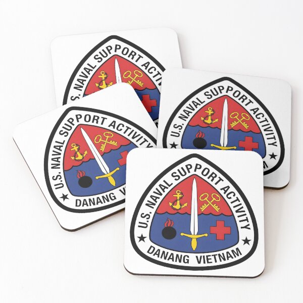 Item preview, U.S. Naval Support Activity Danang Vietnam Military Patch    designed and sold by CharlieDesings.