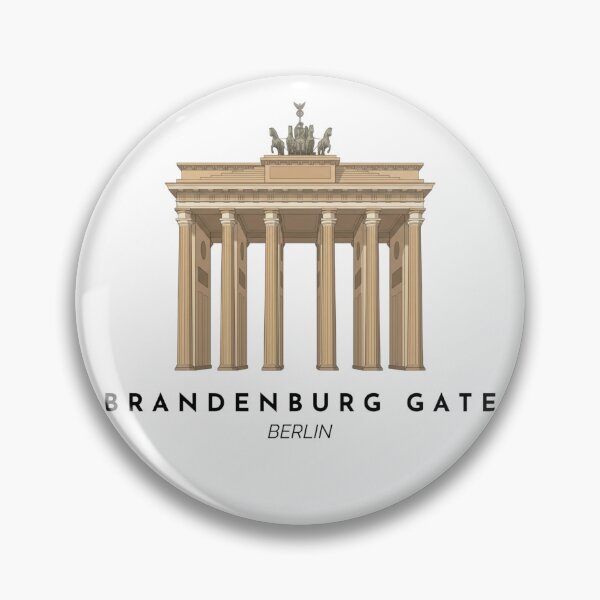 Item preview, Brandenburg Gate Minimalist Illustration – Berlin Germany designed and sold by DesignMaxa.