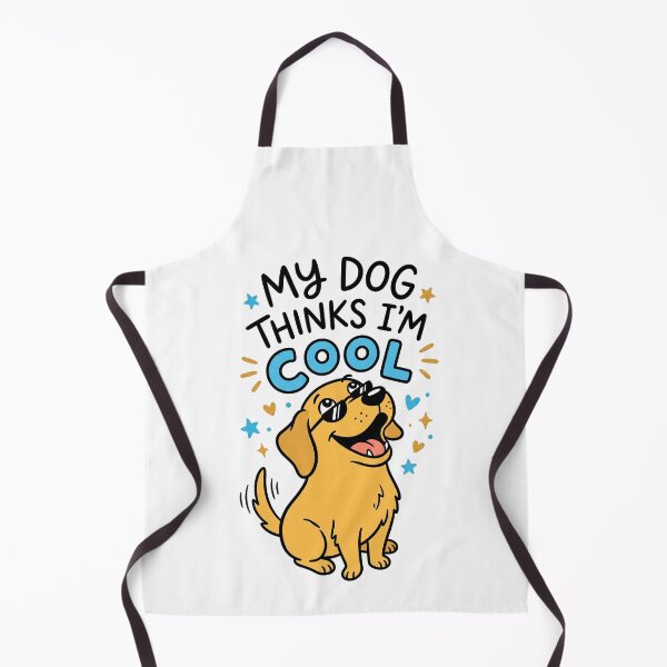 Item preview, Cartoon dog wearing sunglasses under the words My dog thinks I’m cool designed and sold by ShopThousand.