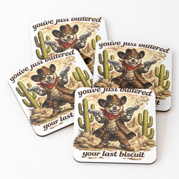 Item preview, You've Just Buttered Your Last Biscuit Funny Cowboy designed and sold by Zbixu.