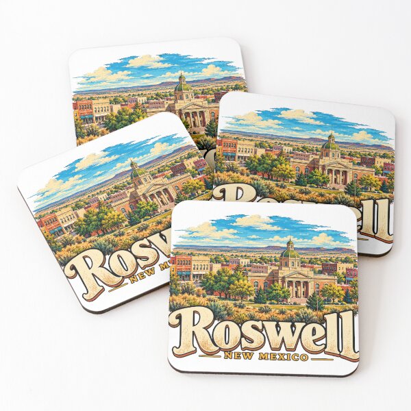 Item preview, Vintage Roswell New Mexico Travel Souvenir Landmark Gift designed and sold by MichaeIRellov.