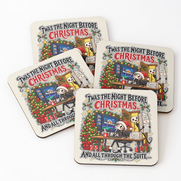 Item preview, The Notes Before Christmas - Gothic Video Editor Christmas Design designed and sold by jkleditor.