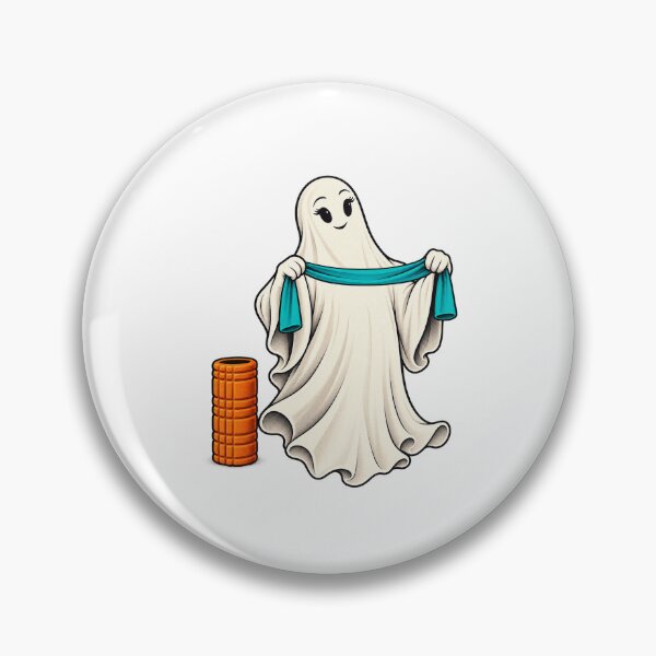 Item preview, Physical Therapist Halloween Gift — Resistance Band Ghost designed and sold by UrbanCanvvas.