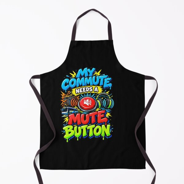 Item preview, My Commute Needs A Mute Button Funny Commuter Headphone Dodgers designed and sold by AmeliaShirts.