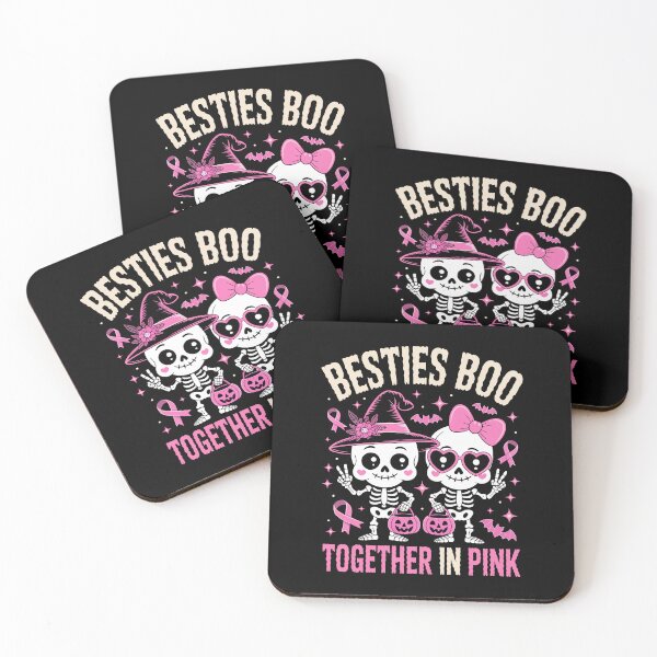 Item preview, BESTIES BOO TOGETHER IN PINK designed and sold by jkrphoto.