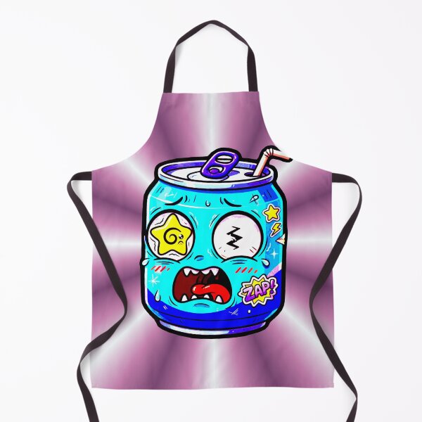 Item preview, Crazy Soda Can Star Eyes Lightning Bolt Scared Zap Funny designed and sold by AstronautMerch.