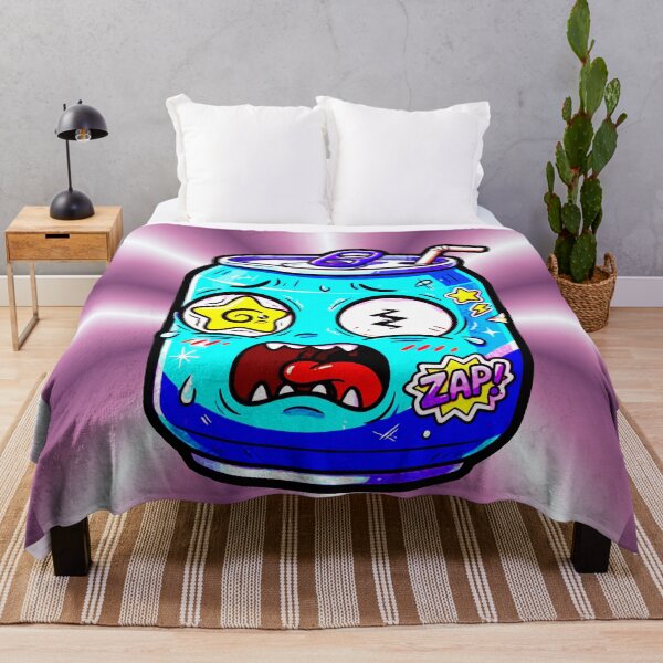 Item preview, Crazy Soda Can Star Eyes Lightning Bolt Scared Zap Funny designed and sold by AstronautMerch.