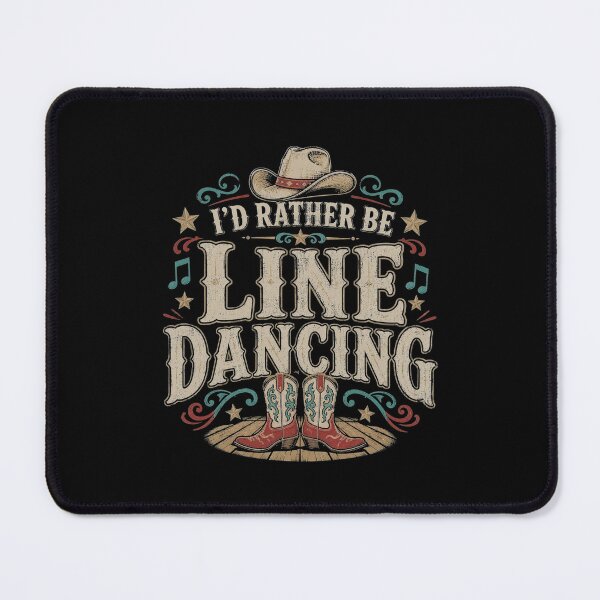 Item preview, Blame It All On My Roots - I'd Rather Be Line Dancing - Country Music Lover - Western Cowboy Hat Boots designed and sold by IdrisTalbot.